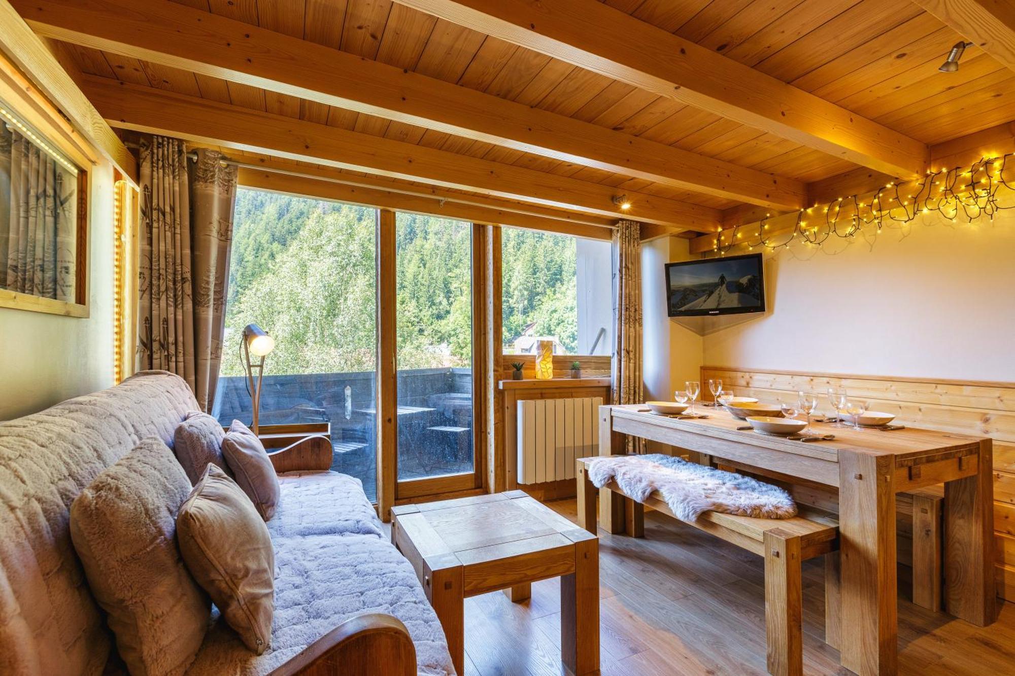 Residence Grand Roc - Campanules 202 - Happy Rentals Chamonix Exteriör bild