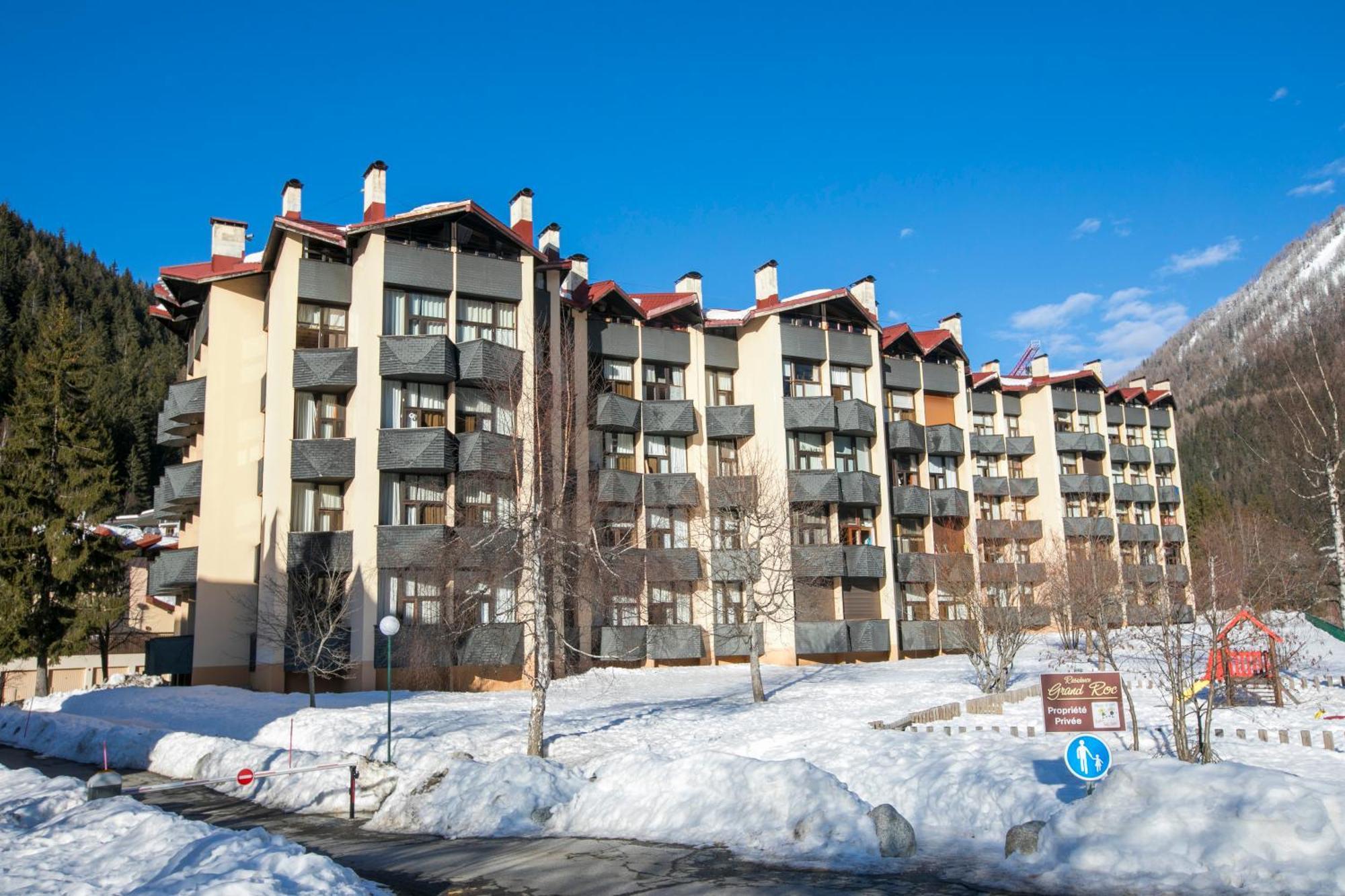 Residence Grand Roc - Campanules 202 - Happy Rentals Chamonix Exteriör bild